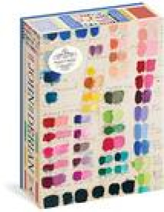 Carte John Derian Paper Goods: Painter's Palette 1,000-Piece Puzzle John Derian