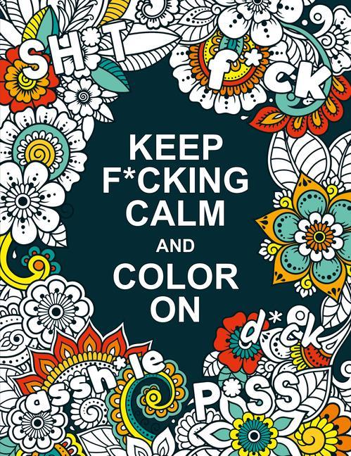 Book Keep F*cking Calm and Colour On 