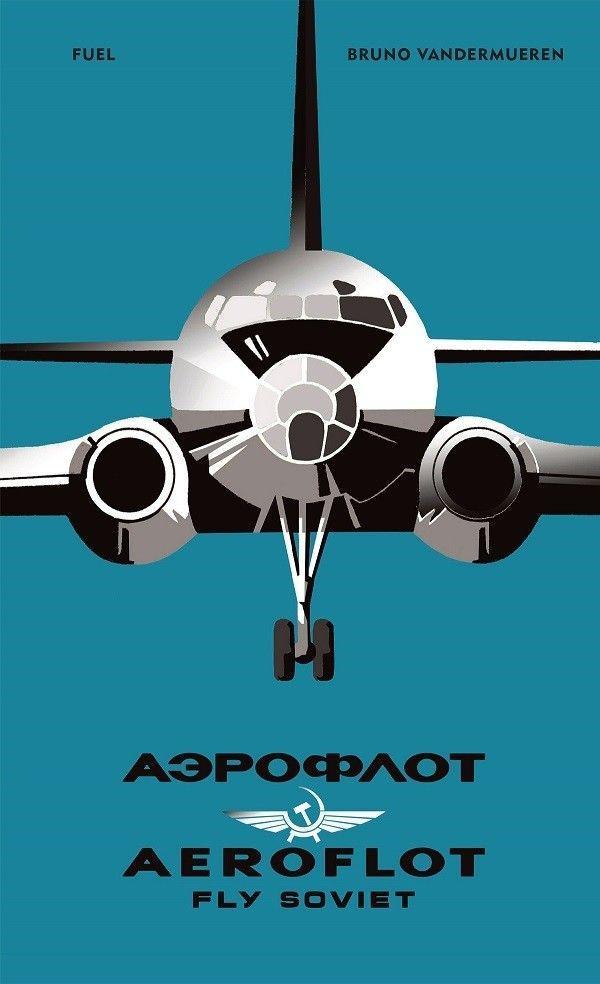 Könyv AEROFLOT - Fly Soviet BRUNO VANDERMUEREN