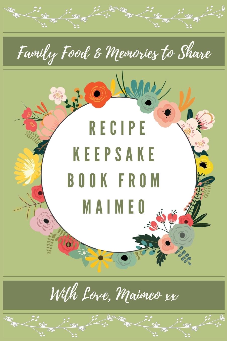 Knjiga Recipe Keepsake Book From Maimeo Petal Publishing Co