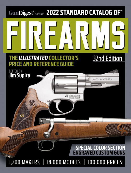Kniha 2022 Standard Catalog of Firearms, 32nd Edition: The Illustrated Collector's Price and Reference Guide 