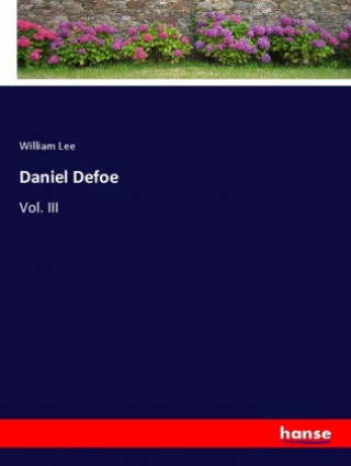 Book Daniel Defoe William Lee