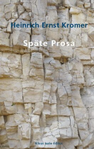 Knjiga Spate Prosa Heinrich Ernst Kromer