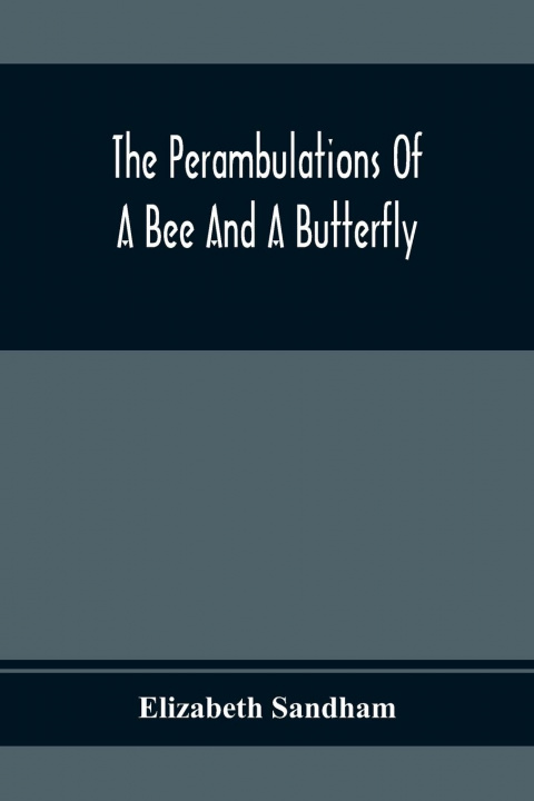 Libro Perambulations Of A Bee And A Butterfly 