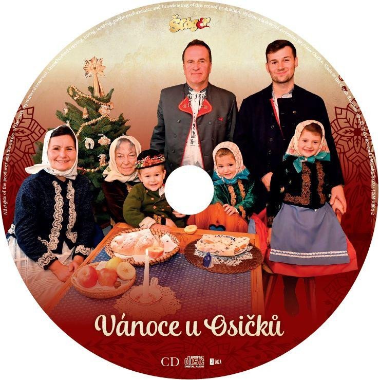 Hanganyagok Vánoce u Osičků - CD Osičkovi Manželé