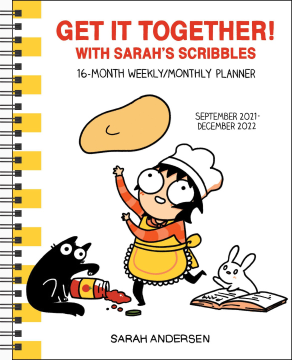 Calendar / Agendă Sarah's Scribbles 16-Month 2021-2022 Weekly/Monthly Planner Calendar 