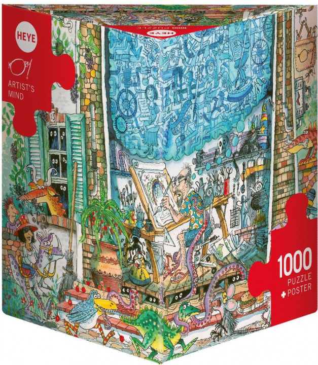 Joc / Jucărie Artist's Mind Puzzle 1000 Teile Heye