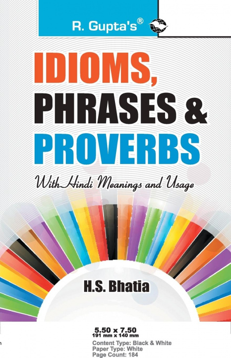 Könyv Idioms, Phrases & Proverbs with Hindi Meanings & Usage Ps Bhatia