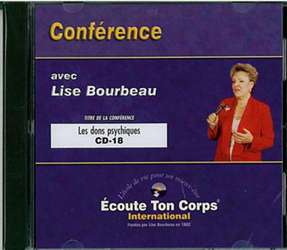 Audio Dons psychiques CD Bourbeau