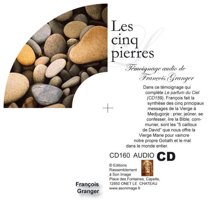 Knjiga Les cinq pierres (ou cinq cailloux de David) - CD160 Granger