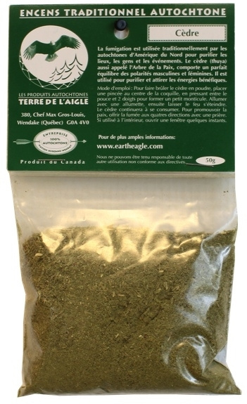Knjiga Cèdre de fumigation Canadien - Sachet de 50 gr. 
