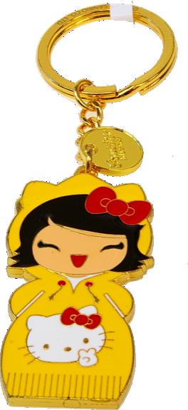 Carte Porte-clés Hello Kitty Chihiro (lot de 6) 