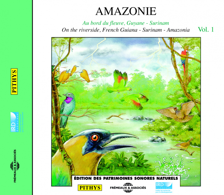 Livro AMAZONIE VOL 1 SONS DE LA NATURE