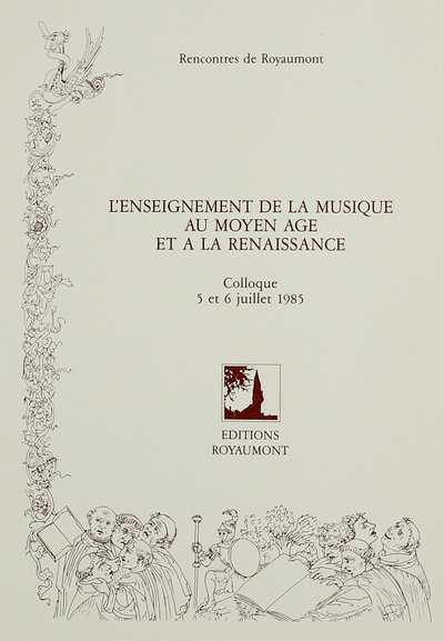 Книга Enseignement D.Musique Moyen Age Michel Huglo