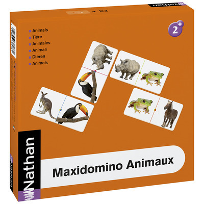 Boek Maxidomino animaux 