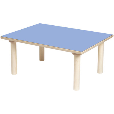 Knjiga Table rectangle - bleue 