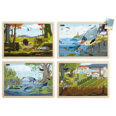 Knjiga Puzzles bois Dessus-Dessous 
