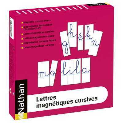 Könyv Lettres magnétiques cursives 