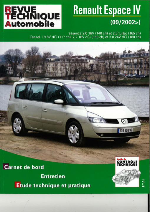 Carte Renault Espace IV - 09-2002> ETAI