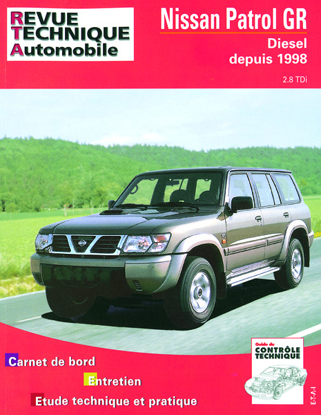 Kniha Nissan Patrol GR - diesel depuis 1998 ETAI