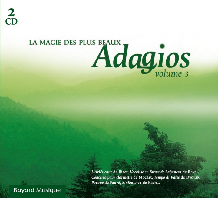 Audio La magie des plus beaux Adagios Vol. 3 