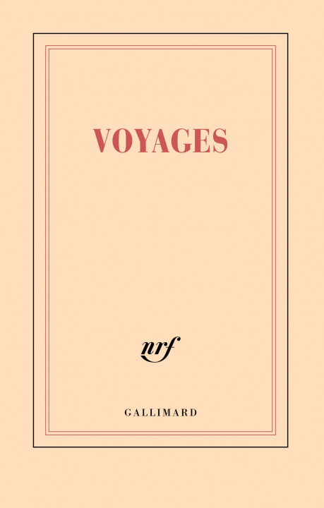 Könyv Carnet "Voyages" (papeterie) 