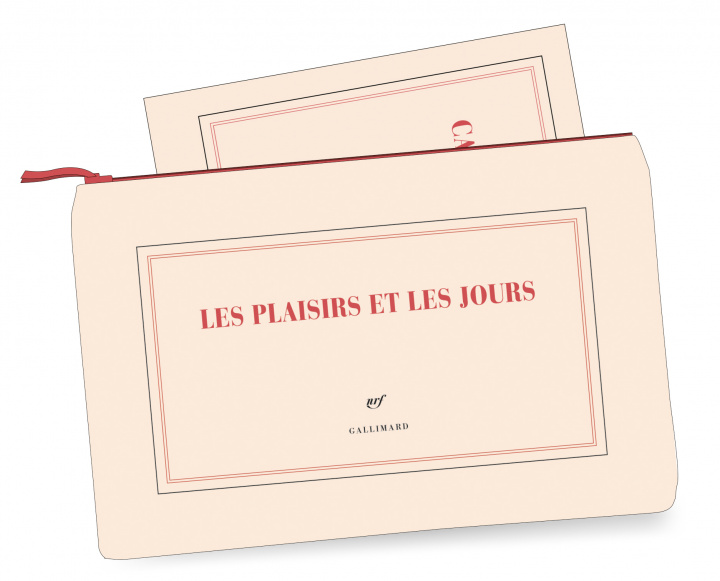 Könyv Trousse "Les plaisirs et les jours" (papeterie) 