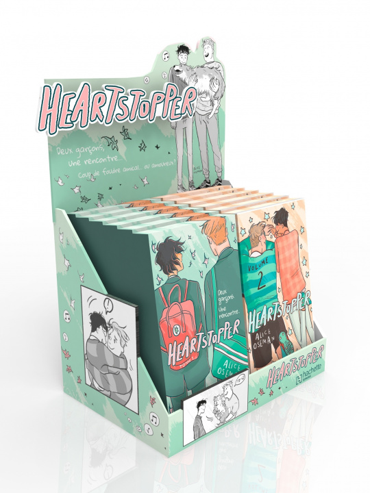 Libro DISPLAY 12 EX HEARTSTOPPER 