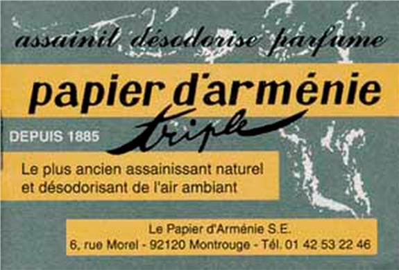 Papírenské zboží Papier d'Arménie - Carnet Tradition 