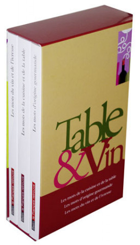 Knjiga Coffret Table et Vin Bouffartigue