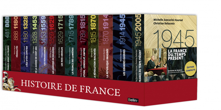 Книга COFFRET HISTOIRE DE FRANCE COMPACTE Cornette joël (dir.)