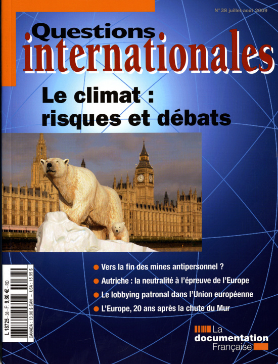 Kniha Le climat : Risques et débats 