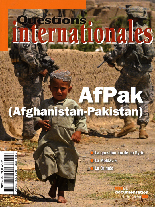 Carte AFPAK : Afghanistan - Pakistan 