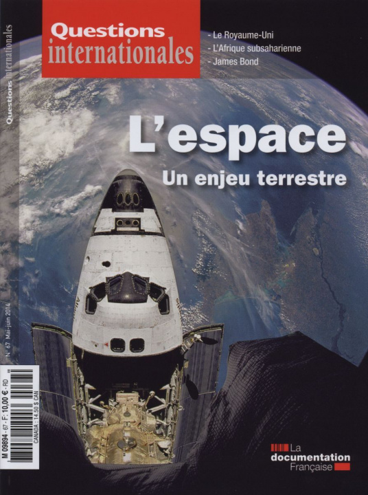 Kniha L'espace, un enjeu terrestre LA DOCUMENTATION FRA