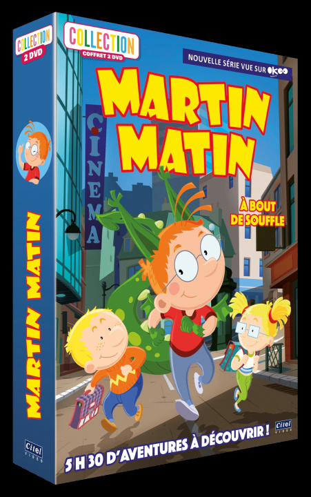 Video MARTIN MATIN NOUVELLE SAISON - COFFRET 2 DVD A BOUT DE SOUFFLE BRETAUDEAU