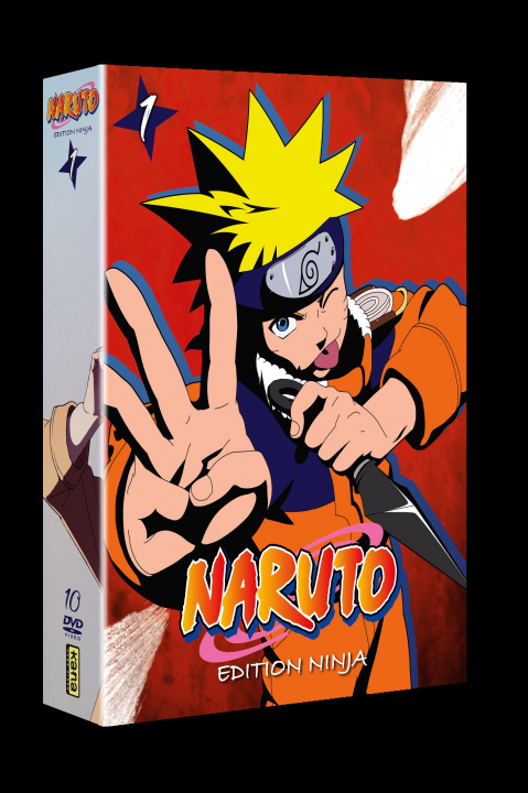 Wideo NARUTO - COFFRET 10 DVD - COFFRET 1 DIVERS