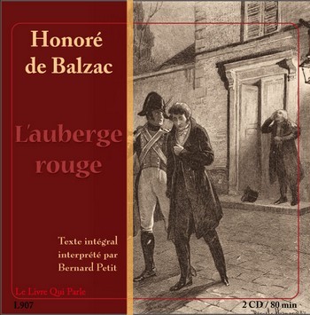 Könyv L'AUBERGE ROUGE / 1 CD BALZAC HONORE DE