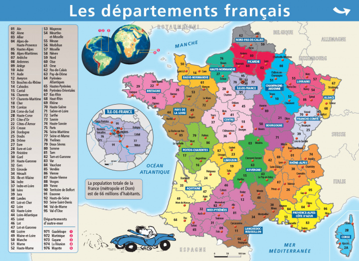 Materiale tipărite 06.FRANCE DÉPARTEMENTS/FRANCE FLEUVES 