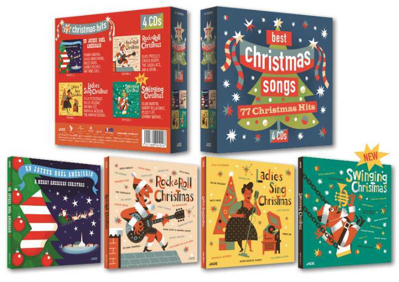 Audio Christmas Songs - Coffret 4 CD 