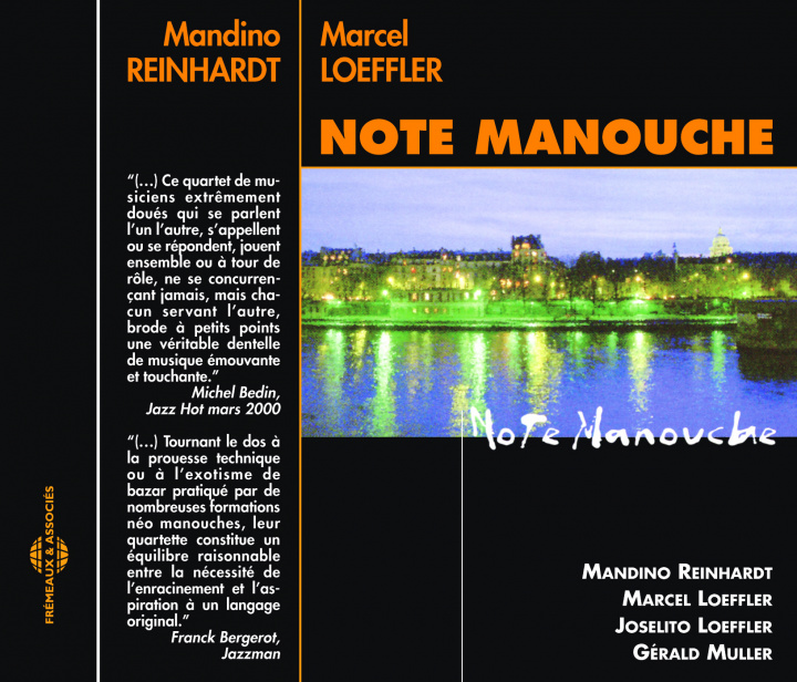 Könyv NOTE MANOUCHE COMPLICES PAR MANDINO REINHARDT ET MARCEL LOEFFLER SUR CD AUDIO NOTE MANOUCHE
