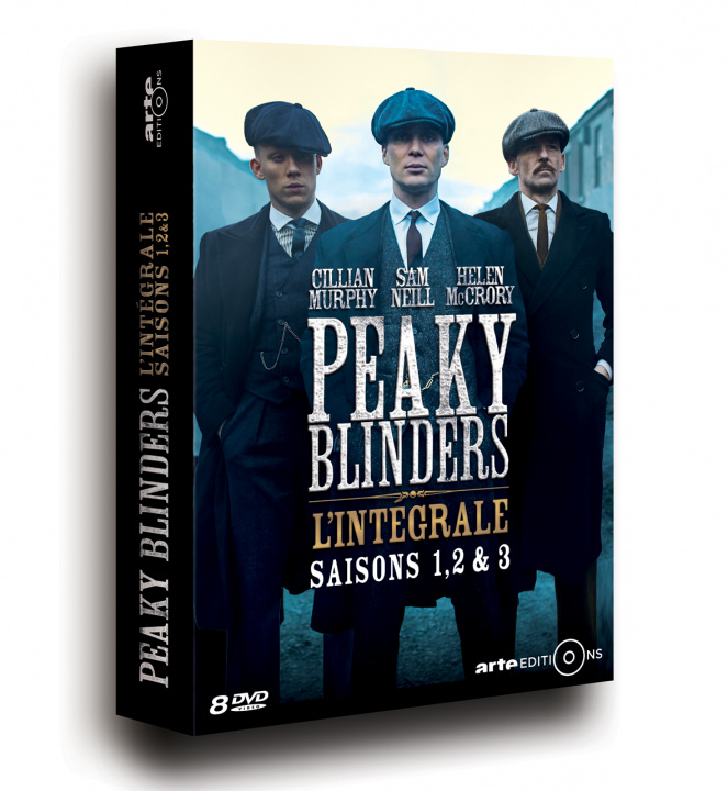 Filmek PEAKY BLINDERS S1-S2-S3 - 8 DVD 