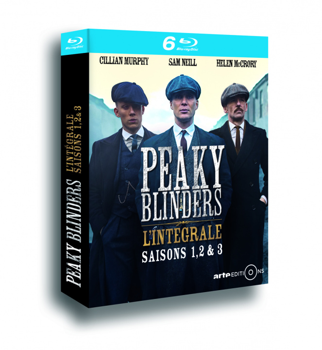 Видео PEAKY BLINDERS S1-S2-S3 - 6 BLU-RAY 