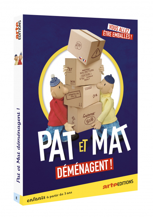 Video PAT ET MAT DEMENAGENT - DVD 