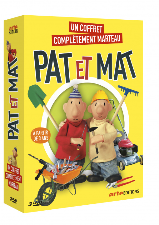 Videoclip PAT ET MAT - 3 DVD Marek Beneš