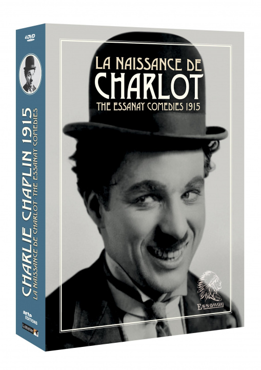 Filmek NAISSANCE DE CHARLOT (LA) - ESSANAY - 4 DVD CHAPLIN CHARLIE