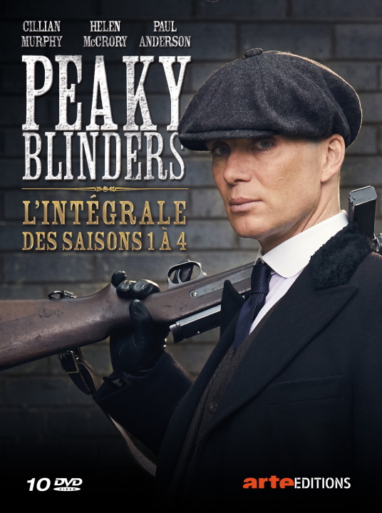 Filmek PEAKY BLINDERS S1 A S4 - 10 DVD MCCARTHY COLM
