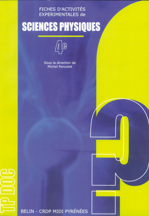 Livro Sciences Physiques - 4e Poncelet