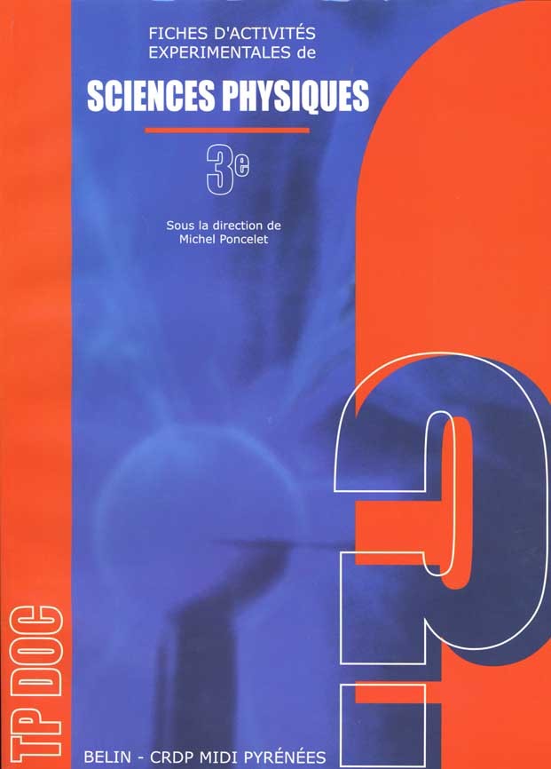 Knjiga Sciences Physiques - 3e Poncelet