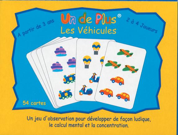 Game/Toy Un de Plus : Véhicules 