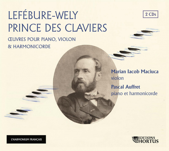 Audio LEFEBURE-WELY PRINCE DES CLAVIERS- CD MARIAN LACOB MACIUCA